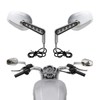 TCMT Pair of Motorcycle Chrome Rear View Mirrors Fits For