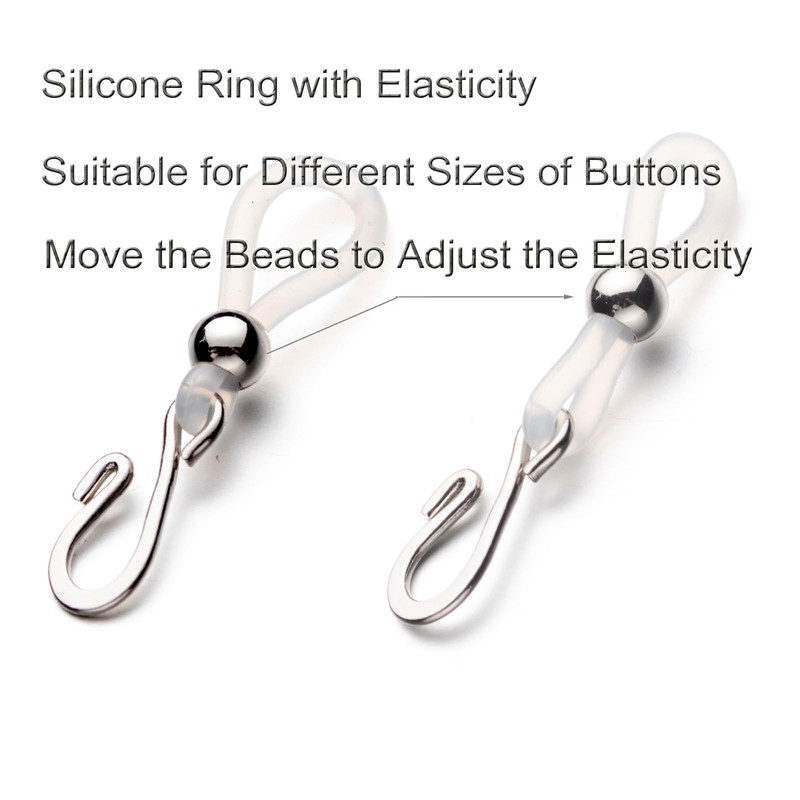 Zpsolution Zipper Holder Upper for Jeans - Hook and Clasp