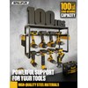 Spampur Power Tool Organizer, 8 Drill Holders Wall Mount, 3