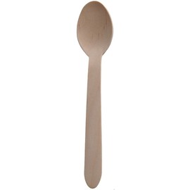 Disposable Wooden Spoon, Pack of 100