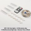 HXWEIYE 120LEDs Multicolor Photo Clips String Light, 40Ft Fairy Light