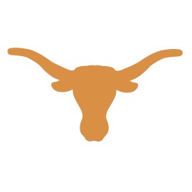 SSSCO Texas Longhorns Weather Resistant Vinyl Die Cut Sticker Decal 03 - 2"