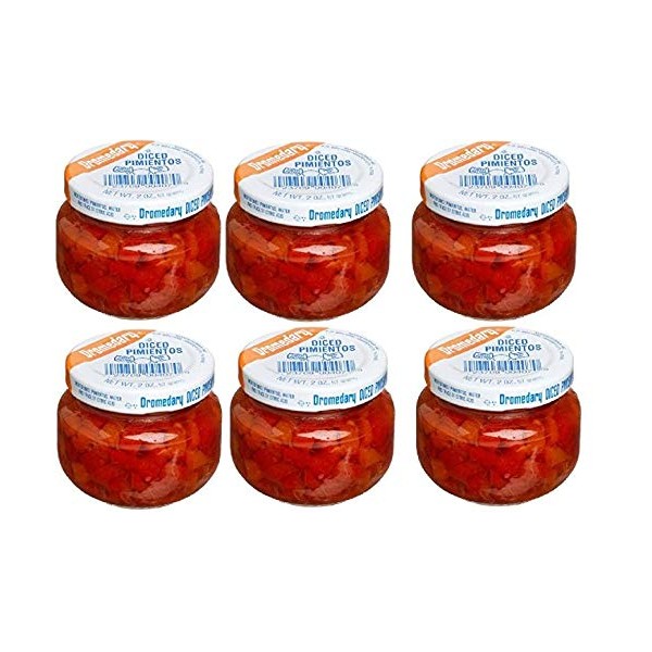 Dromedary Diced Pimentos - Pack of 6 Jars of Diced