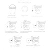 3in1 Mini Washing Machine Portable Personal Rotating Turbine Washer Adjustable