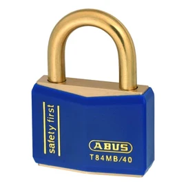 ABUS - T84MB/40mm Blue Rustproof Padlock