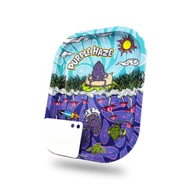 Vip Vape Best Buds Rolling Tray Purple Haze 14 x 18 x 2 cm