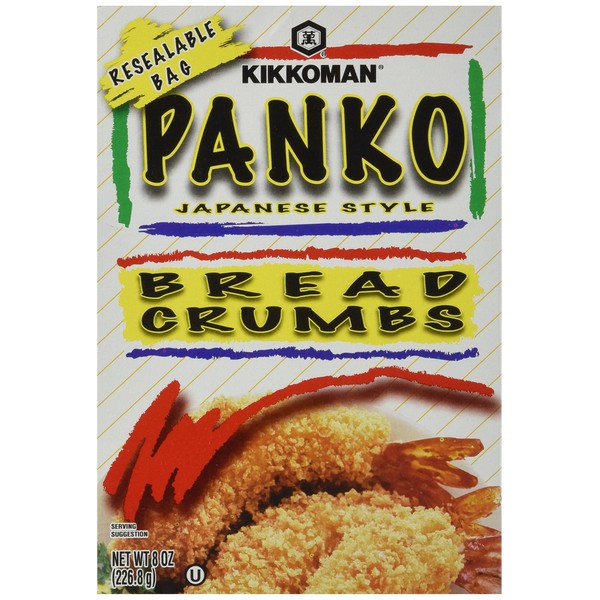 Kikkoman PANKO BREAD CRUMBS Japanese Style 8oz (pack of 2)
