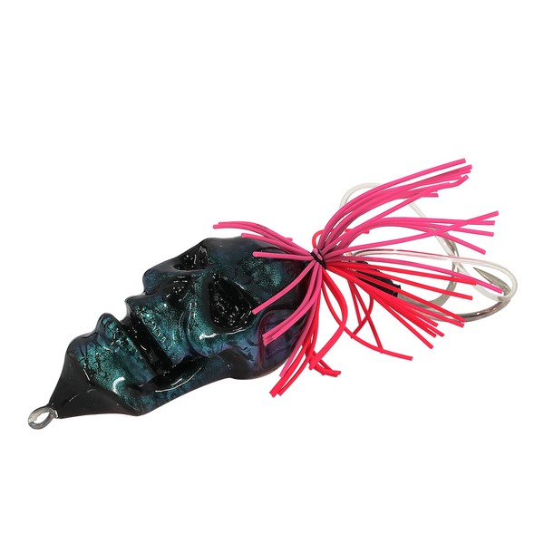 Weebass Lure - T-Bone 95mm/12g Topwater Frog Lures, Jump Frog