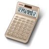 Casio JF-S200-GD-N Stylish Calculator, Gold, 12 Digits, Just Type