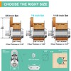 inBovoga 6 Pack Cabinet Locks with Keys, 5/8" Cam Lock,