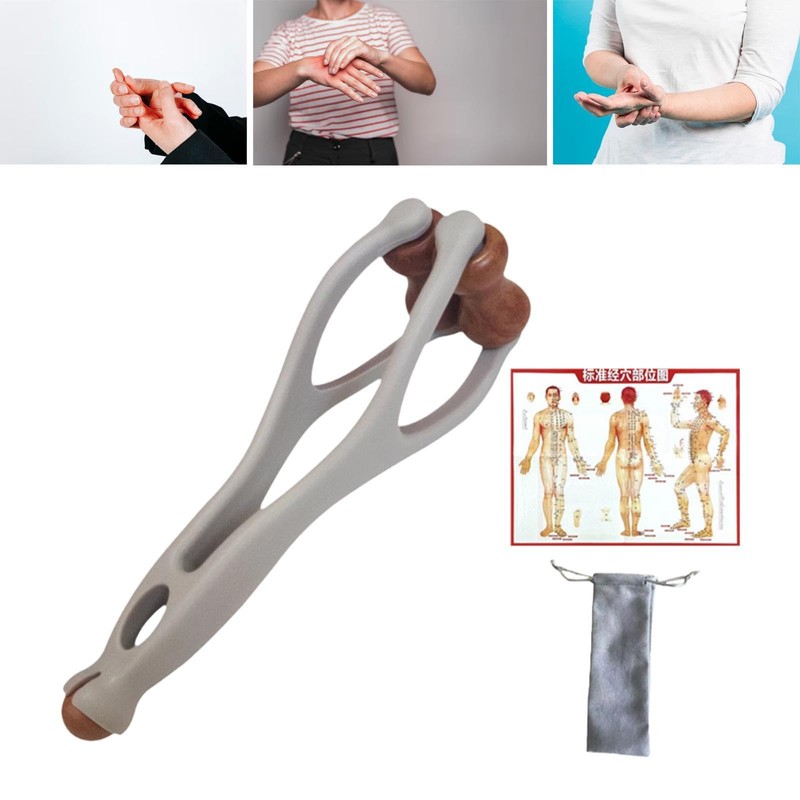 Sharplace Finger Wrist and Hand Massager Hand Massage Roller Tools