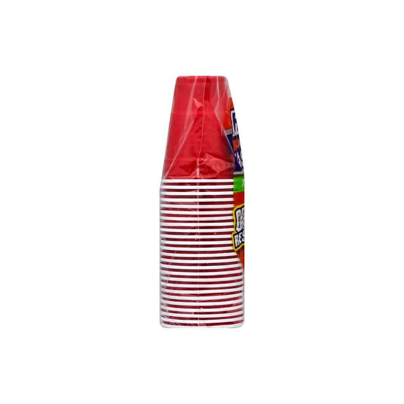 Hefty Hefty Party On Disposable Plastic Cups, Red, 18 Ounce,