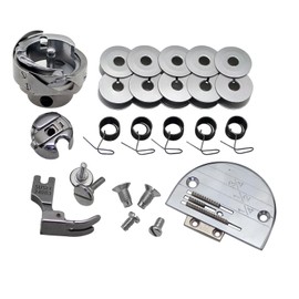 Fbshicung 26PCS Parts Set Compatible with Singer JUKI Single Needle Industrial Sewing Machine