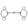 Korsteel Stainless Steel Jointed 2 Ring Dutch Gag Bit, 5.5"