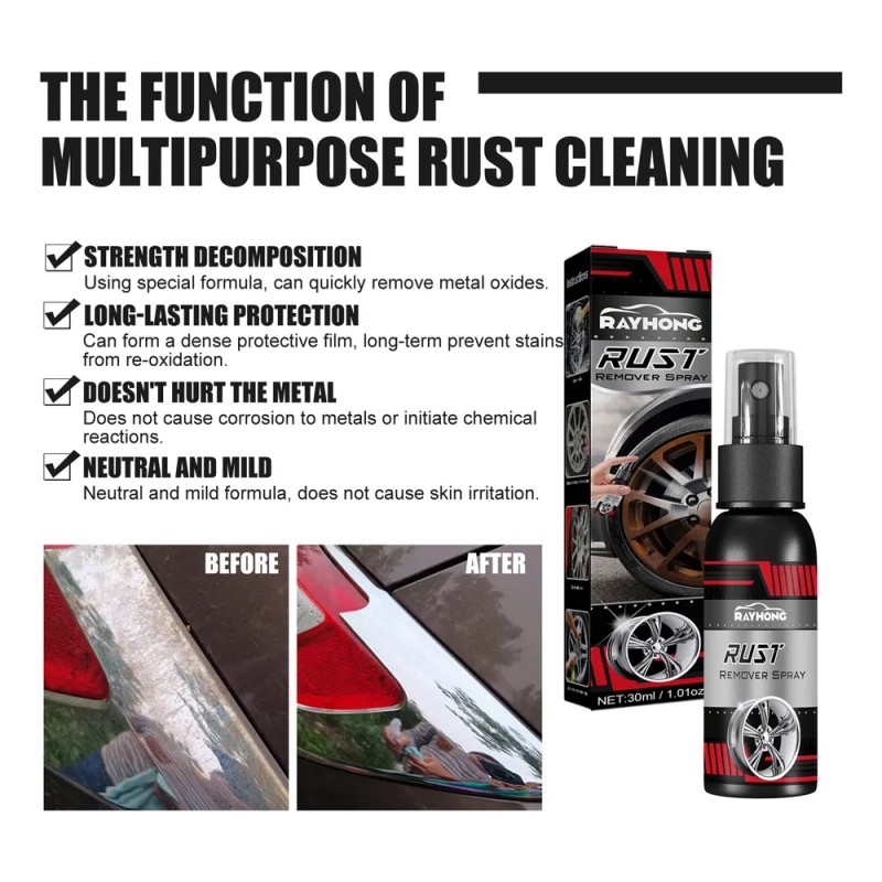 El Potente Eliminador De Óxido Z Instant Rust Removal !