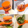 Peeler with Container - Double-Sided Stainless Steel Cutter Carrot Peeler,Kitchen