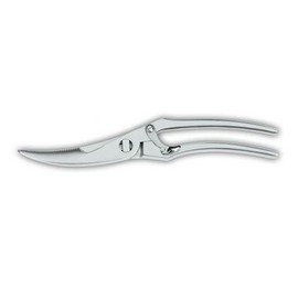 Giesser Messer Geflügelschere spezial aus Edelstahl - mit innenliegender Feder, Sägezahnung, Rostfrei, leicht auseinandernehmbar, Spülmaschinengeeignet, Ergonomische Griffe