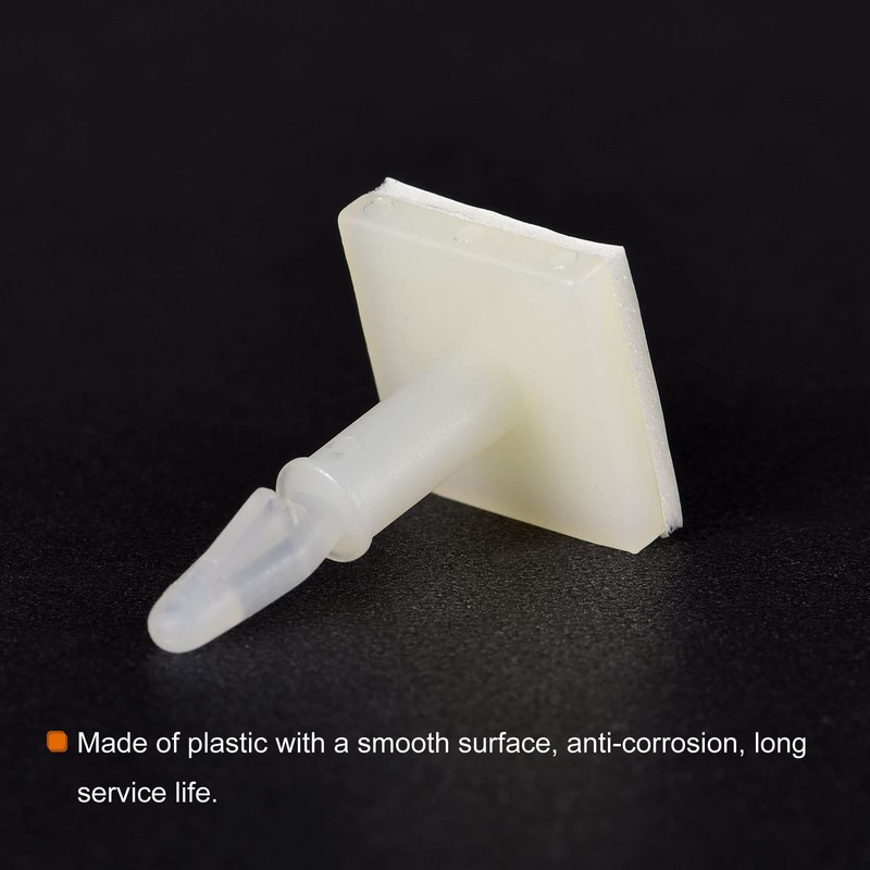 MECCANIXITY Sticky PCB Spacer Adhesive Standoffs Plastic Column 12.6mm Support