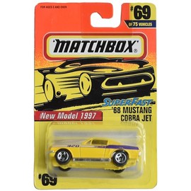 Matchbox '68 Mustang Cobra Jet, Yellow #69