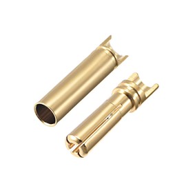 uxcell 4mm Bullets Connector Gold Plated Banana Plugs Male&Female for RC Battery ESC Motor 4pairs