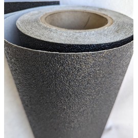 Kay Enterprises Trailer Boat Camper Rock Guard Black Peel-n-Stick Stick Embossed Vinyl 9″ Wide x 72″L (.016) 16 mil Thick Prevent Rock Chips damaging Paint Finish. Coverage for 2- Single Fenders.