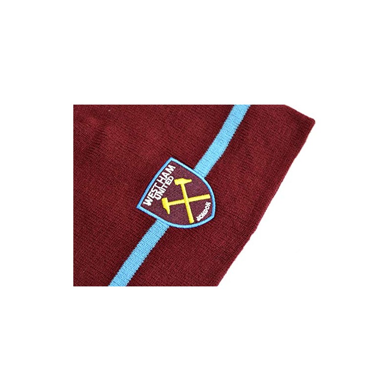 West Ham United Knitted Beanie Hat Claret