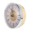 Gadpiparty DIY Wall Clock Replacement Kit Roman Numeral Design Round