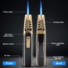 Lighter,Powerful Firepower Adjustable Dual-Arc Torch Lighter Windproof for Outdoor Activities
