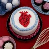 Cortador de galletas anatómico Corazón, 1 pieza - Bakerlogy