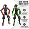 T13 Action Figure Set (Assembly Completed), 3D Printed Multi-Jointed, Titan