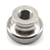 (30 Pieces) M3 Knurled Thumb Nut 304 Stainless Steel Round