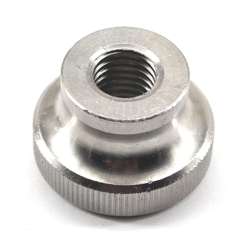 (30 Pieces) M3 Knurled Thumb Nut 304 Stainless Steel Round