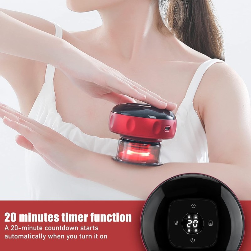 BYVCUI cupping set cupping therapy cups back massager with heating