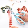 Zicolu Craft Scissors Set of 3 pack, Fun Fashion Rainbow