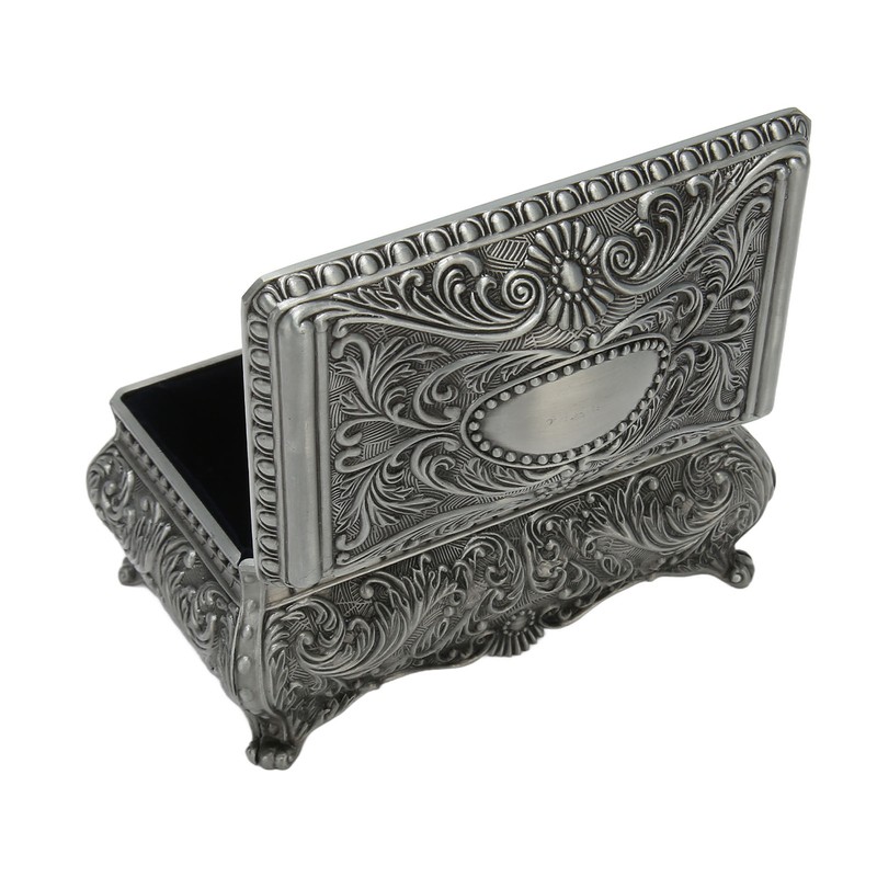 Vintage Jewelry Box Innovative European Style Light Luxury Metal Trinket