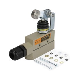 Awoco Heavy Duty Commercial Door Micro Switch with Roller Plunger for Air Curtains, 250V 20A IP 65 Limit Switch Type NO and Type NC (TZ-6104-20A)