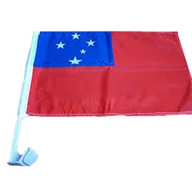 MWS 12x18 Samoa Country Single Sided Car Vehicle 12"x18" Flag