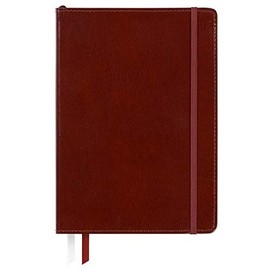 C.R. Gibson Brown Professional Leather Journal Notebook, 6" W x 8.5" L, 240 Pages