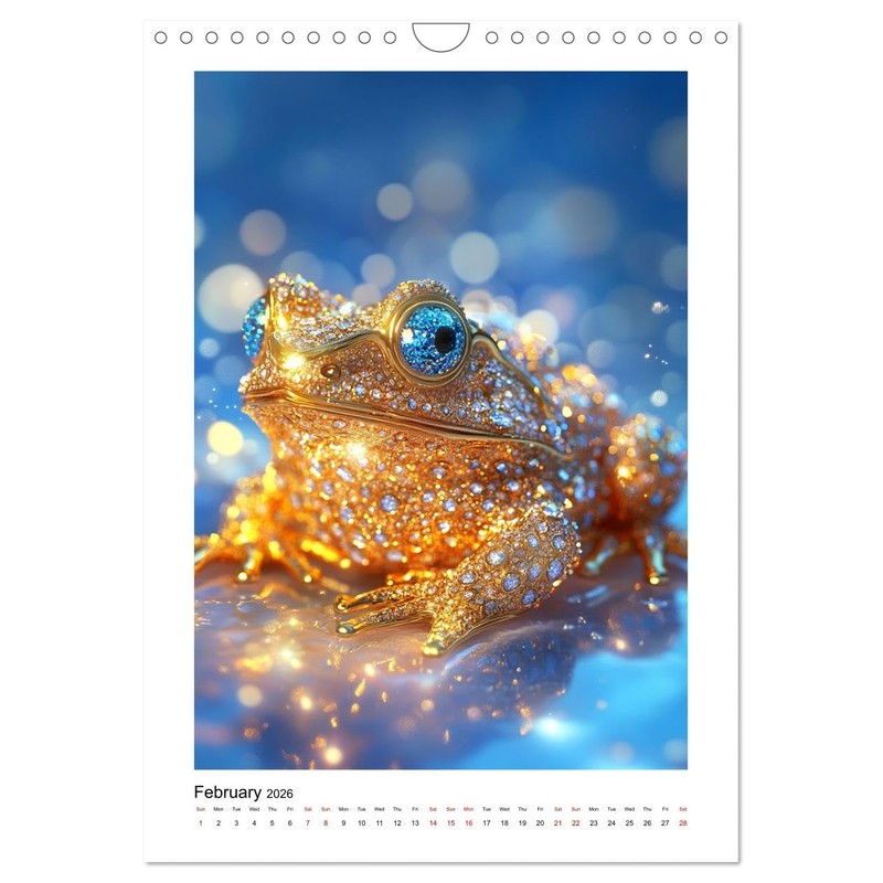 Wilderness Royale, US-Version (Wall Calendar 2026 DIN A4 Portrait), CALVENDO