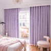 Loyala Star Curtains Double Layer Curtains Blackout Curtains for Bedroom