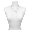 Delight Jewelry Silvertone Lightning Bolt - Silvertone Capital Initial Charm