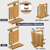 Hidden Pivot Hinge for Secret Door & Hidden Bookcase,570Lbs Load-Bearing,360°Rotation
