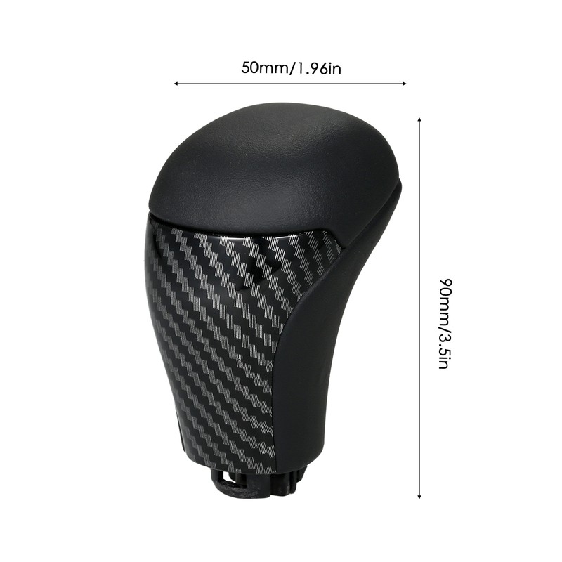 Automatic Shift Knob, Carbon Fiber Pattern Car Gear Shift Knot