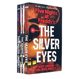 Five Nights At Freddys Series 3 Books Collection Set By Scott Cawthon (The Silver Eyes, The Fourth Closet, The Twisted Ones)