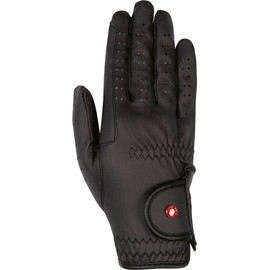 HKM Pro Team Adults Professional Soft Breathable Imitation Leather Horse Gloves