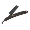 Sandalwood Handle Vintage Straight Manual Razor Holder Stainless Steel Beard