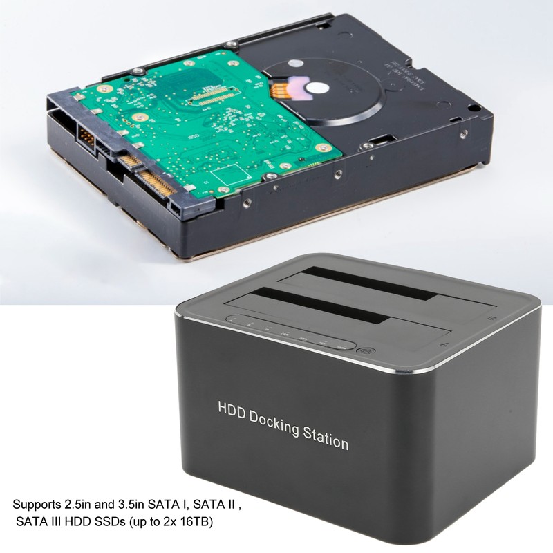 USB 3.0 to Dual Slot SATA HDD Docking Station Offline