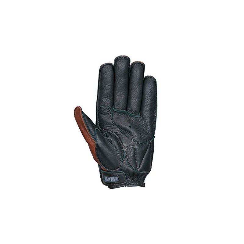 Nankai Parts 51RG005B-L Motorcycle Coplane Leather Gloves Brown Size L