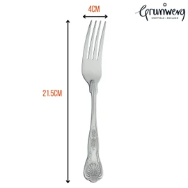 Grunwerg Kings Table Forks TAFKGR, 18/0 Stainless Steel, Set of 12