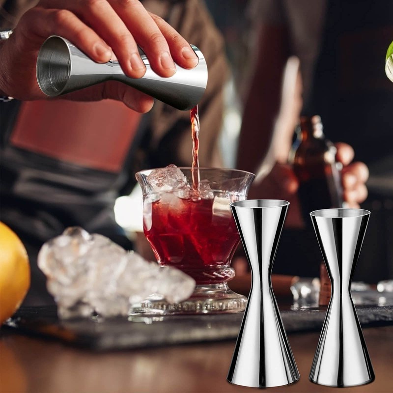 Cocktail Jigger for Bartender Double Japanese Style Jigger with Inside